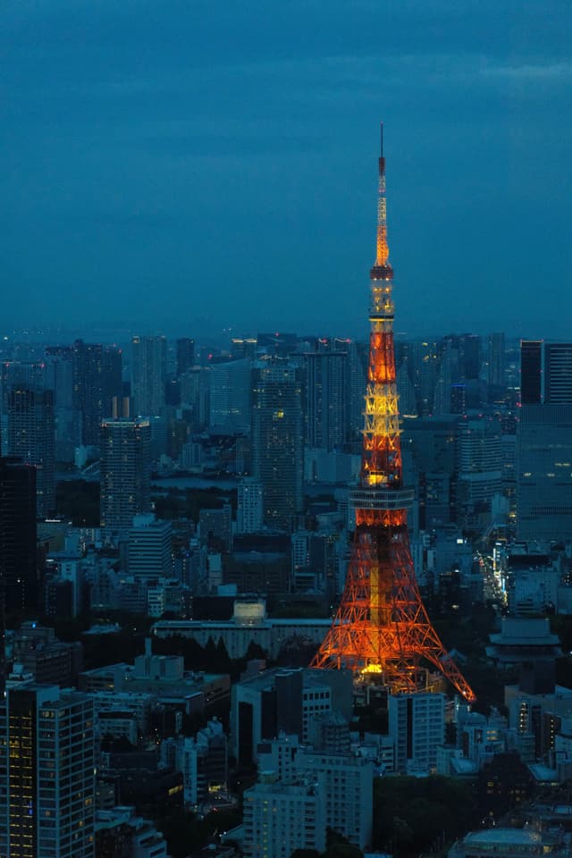 Tokyo Tower at Night